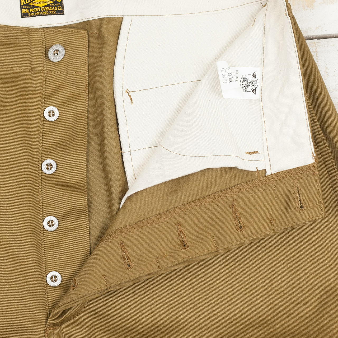 Twill Breeches Khaki