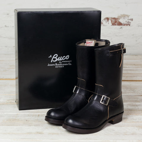 Buco Engineer Boots Buttock Schwarz