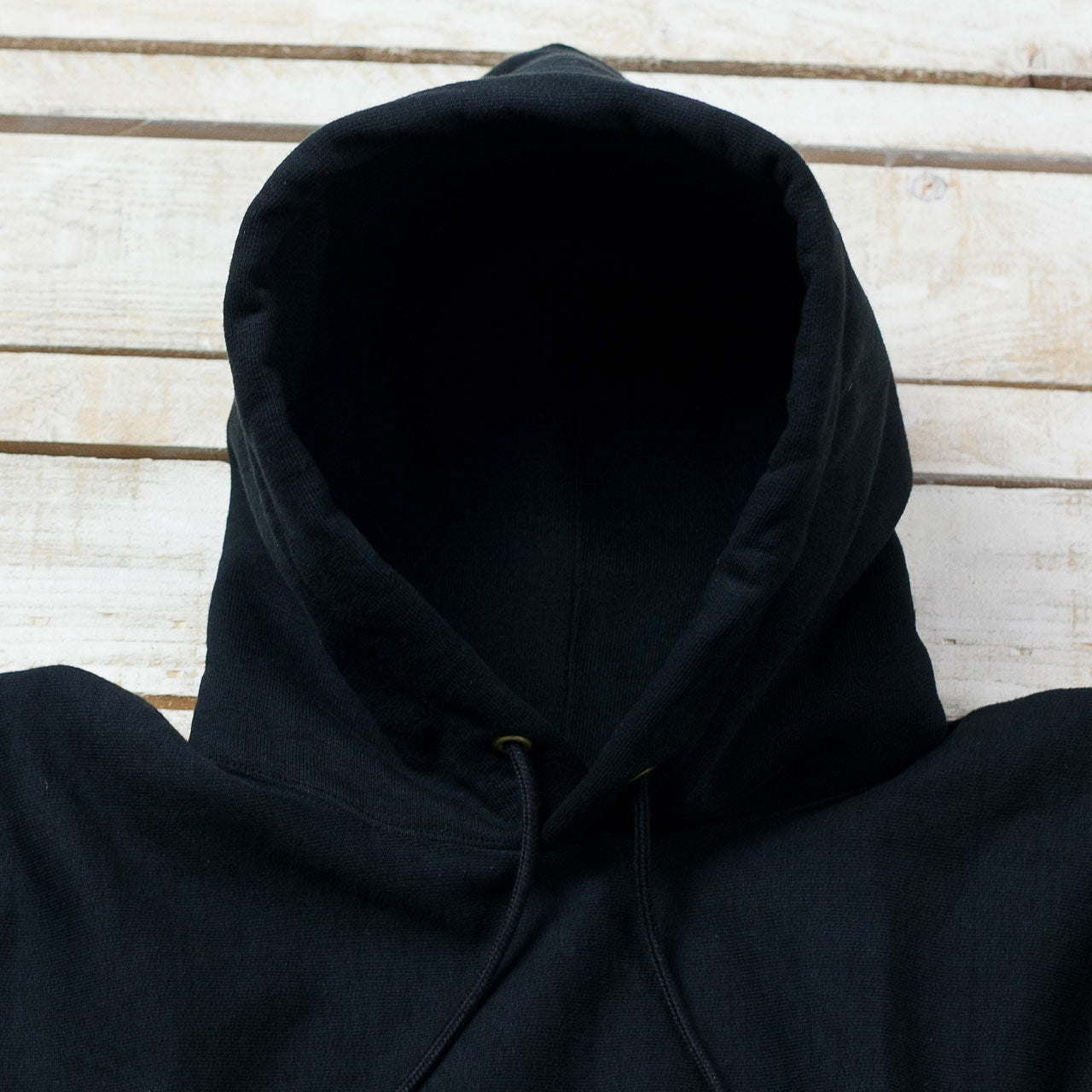 Heavyweight Hooded Sweatshirt Schwarz