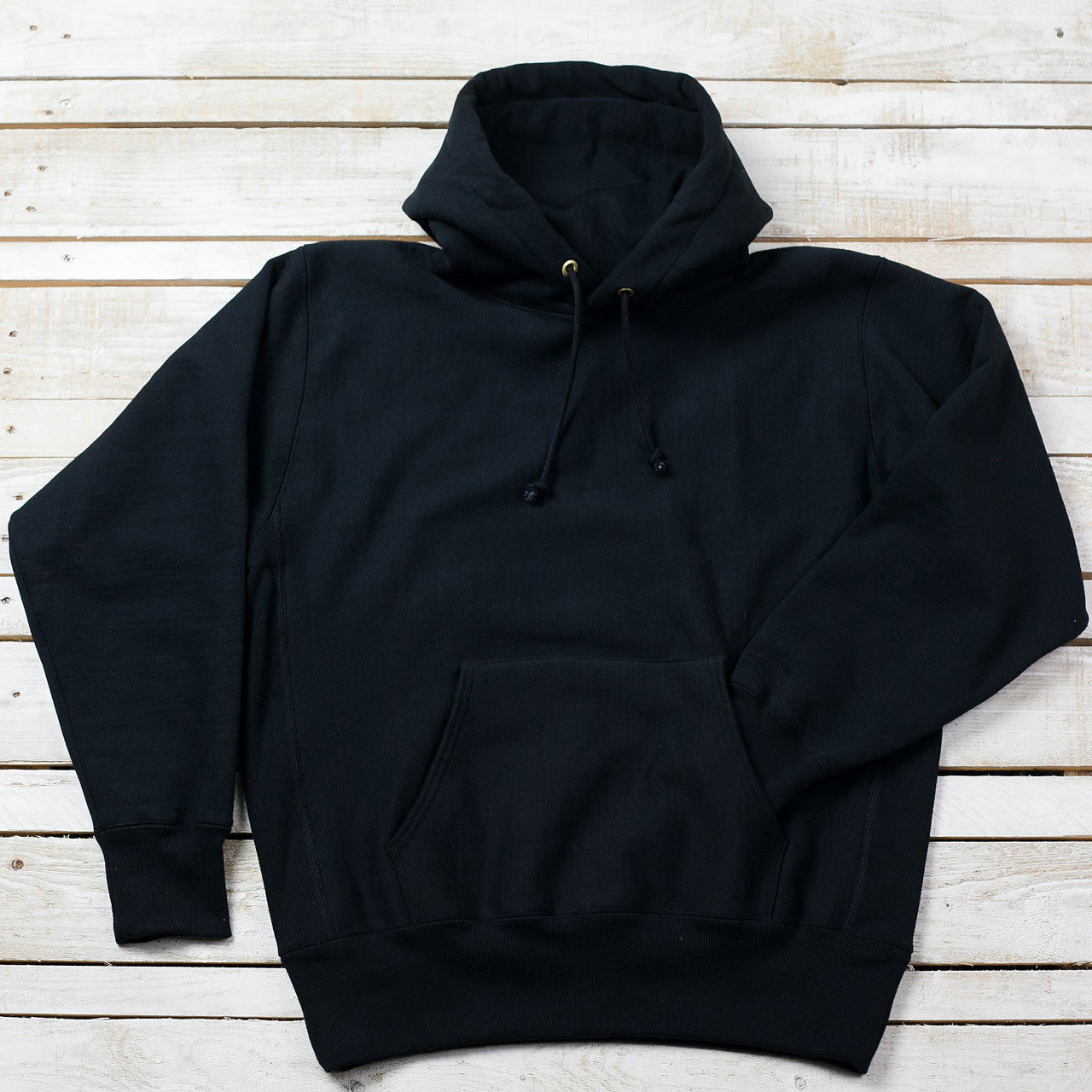 Heavyweight Hooded Sweatshirt Schwarz