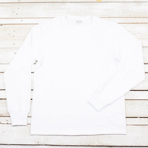 Athletic Longsleeve Loopwheel Weiß