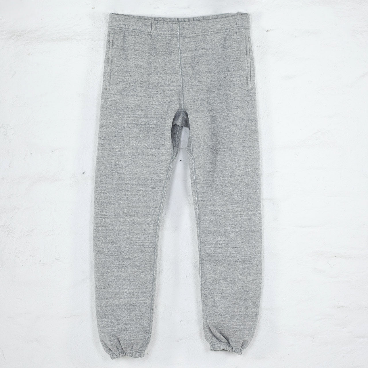 10oz Loopwheel Sweatpants Grau Meliert