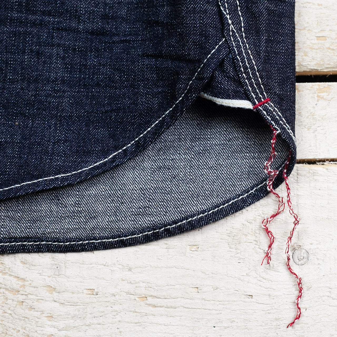 SGS001 10oz Slub Selvedge Denim Work Shirt