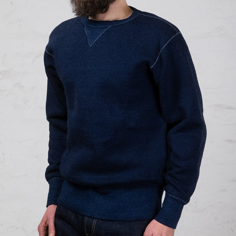 Yarn Dyed Indigo Heavy Sweater