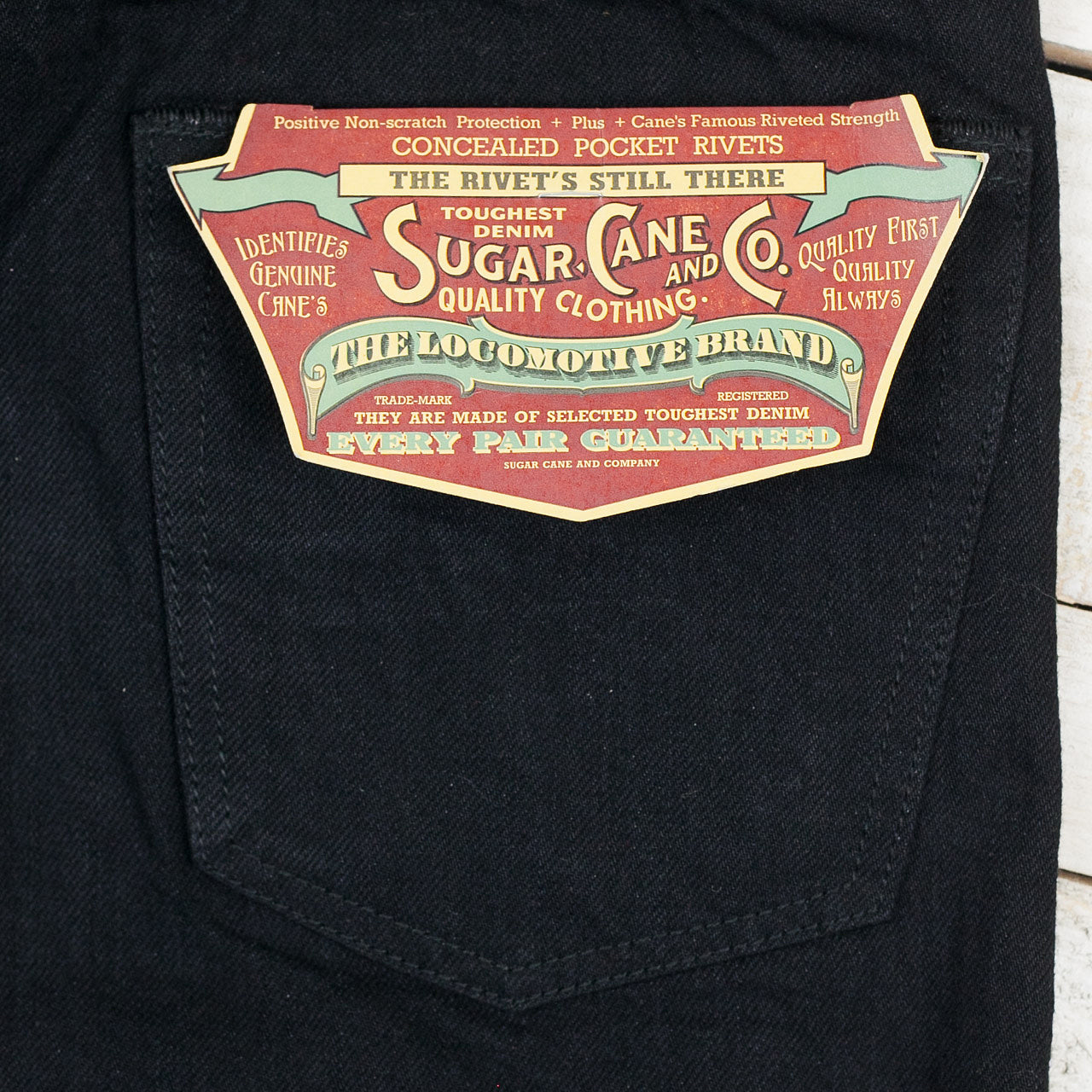 SC41470 "Type III" 13oz Black Slim Fit