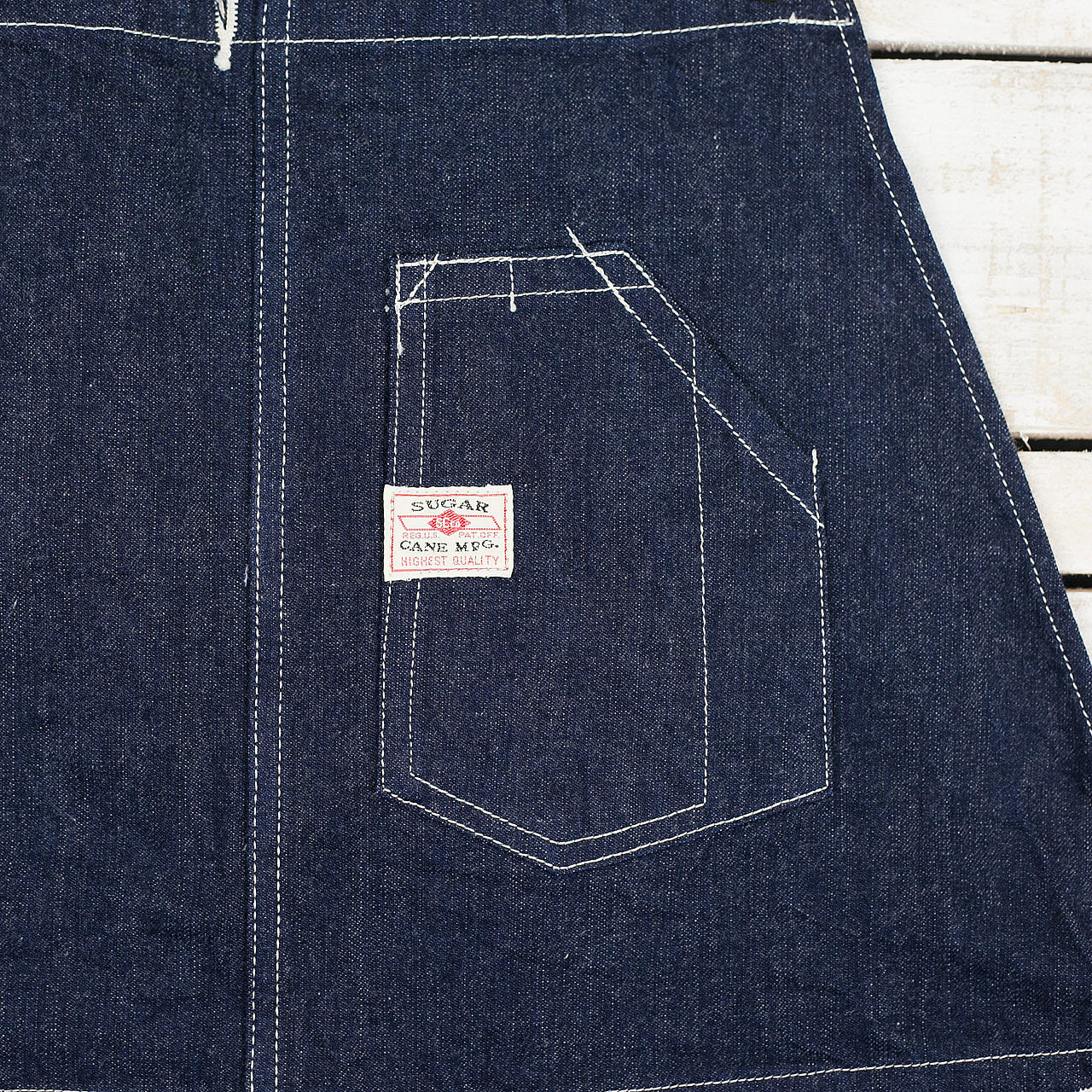 SC42242 11oz Blue Denim Overalls