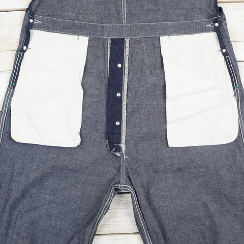 11 oz. Blue Denim Overalls