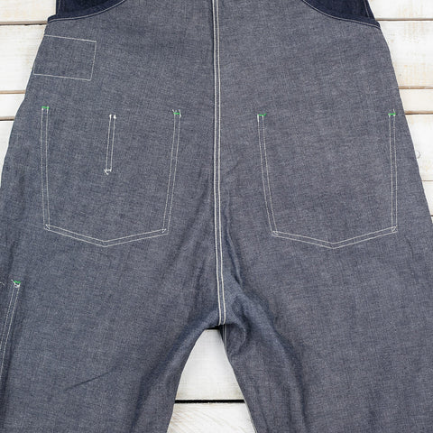 11 oz. Blue Denim Overalls