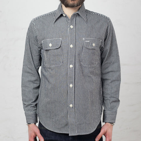 Hickory Stripe Work Shirt