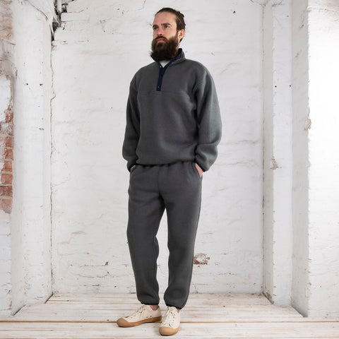 Fleece Utility Pants Grau