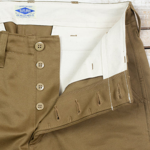 Blue Seal Chino Trousers Khaki