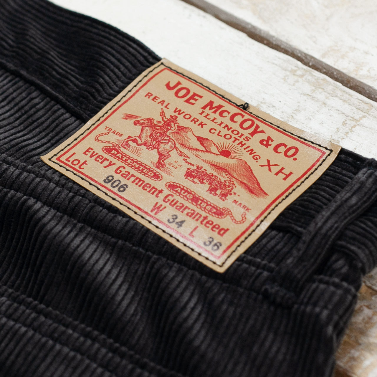 Corduroy Trousers Lot. 906 Charcoal