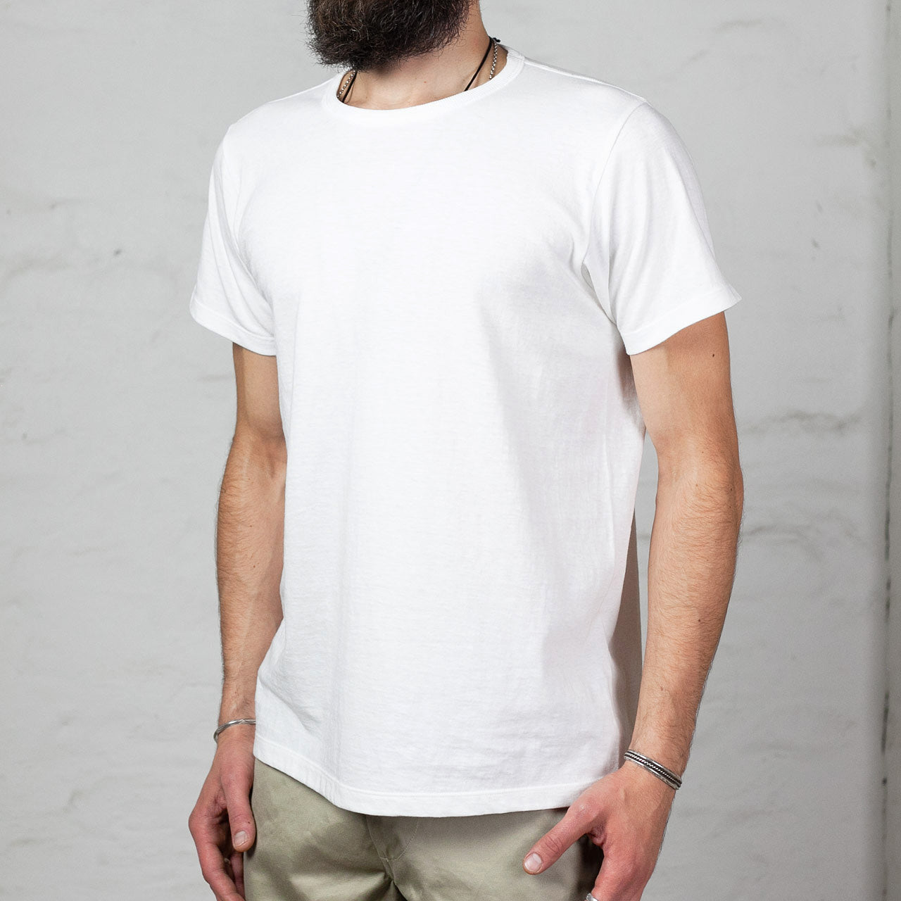 Undershirt Cotton Summer Weiß