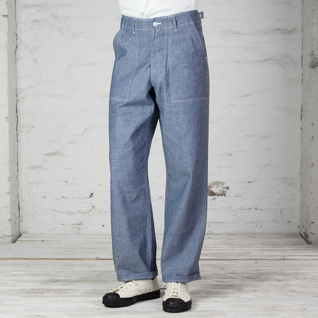 MP23018 Utility Trousers Chambray