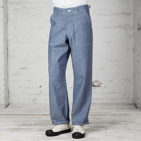 Utility Trousers Chambray