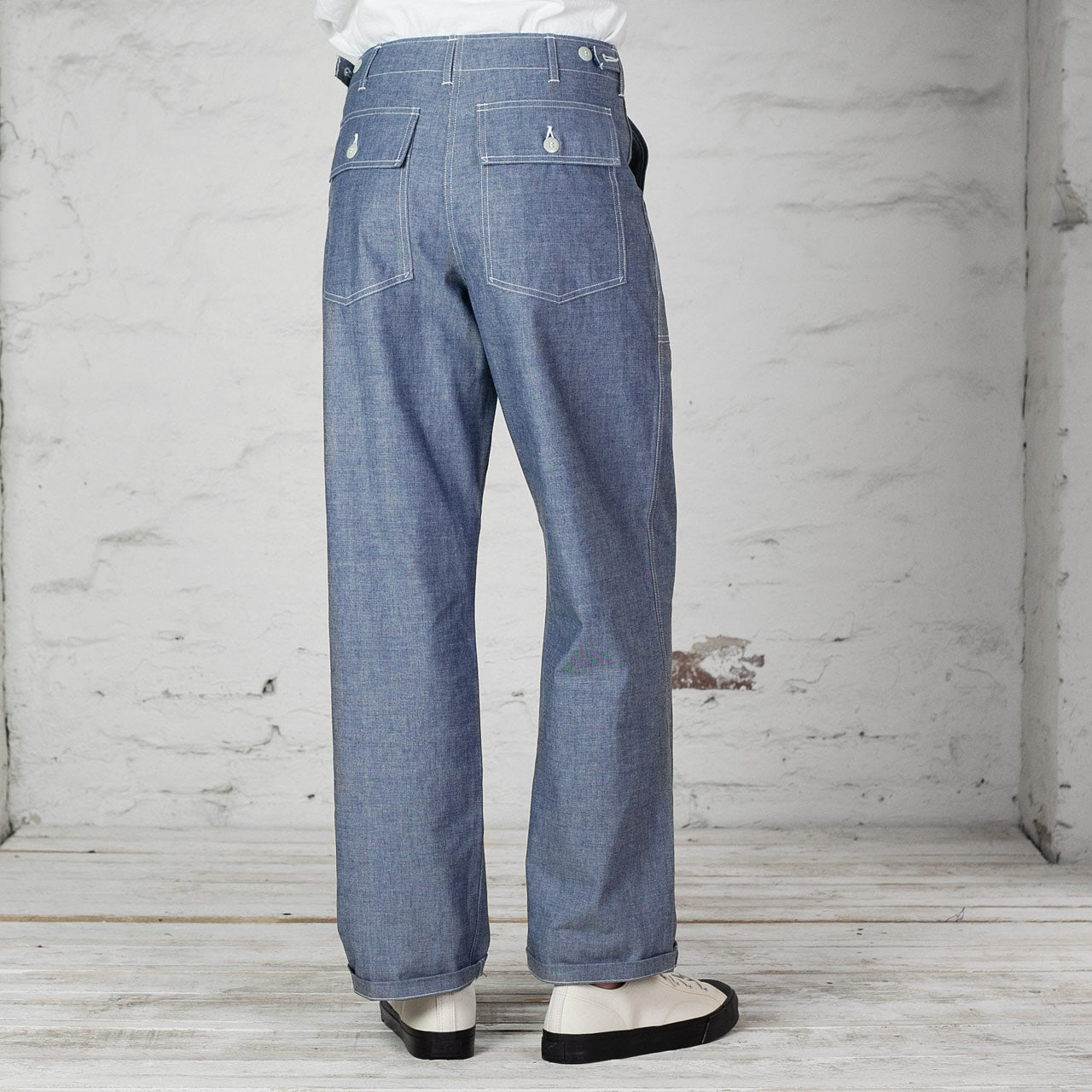 MP23018 Utility Trousers Chambray