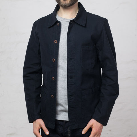 Weaved Jacket Schwarz