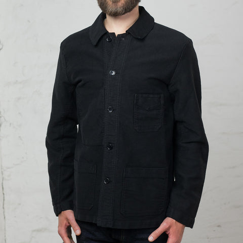 French Moleskin Jacket Schwarz