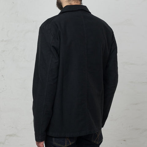 French Moleskin Jacket Schwarz