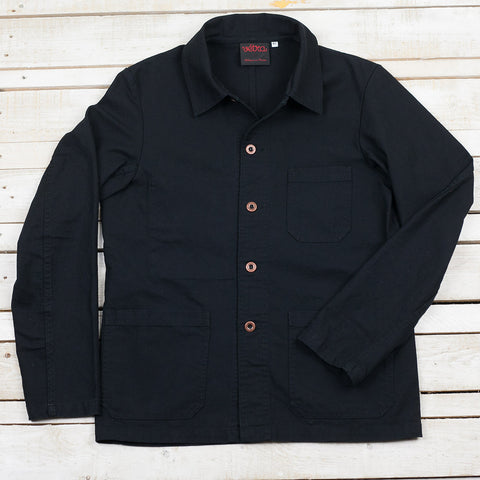 Weaved Jacket Schwarz