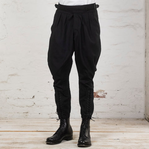 Army Serge Ghurkha Breeches Black