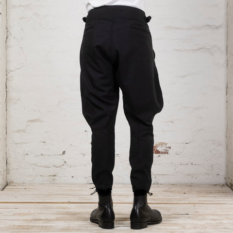 Army Serge Ghurkha Breeches Black