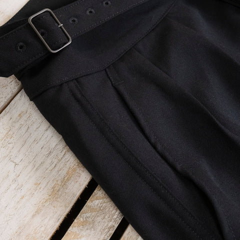 Army Serge Ghurkha Breeches Black