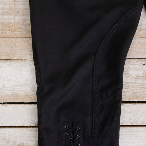 Army Serge Ghurkha Breeches Black