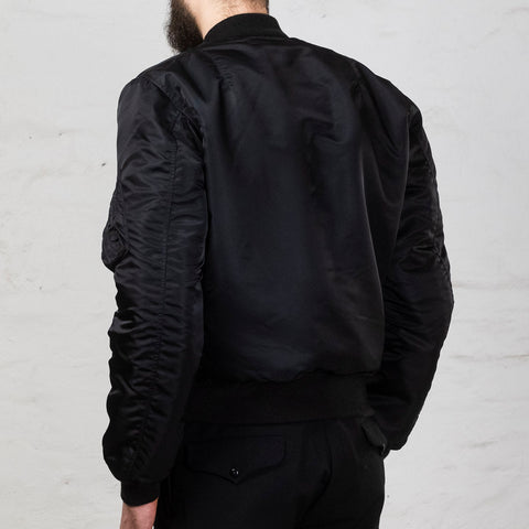 William Gibson MA-1 Jacket Slender Regular Black