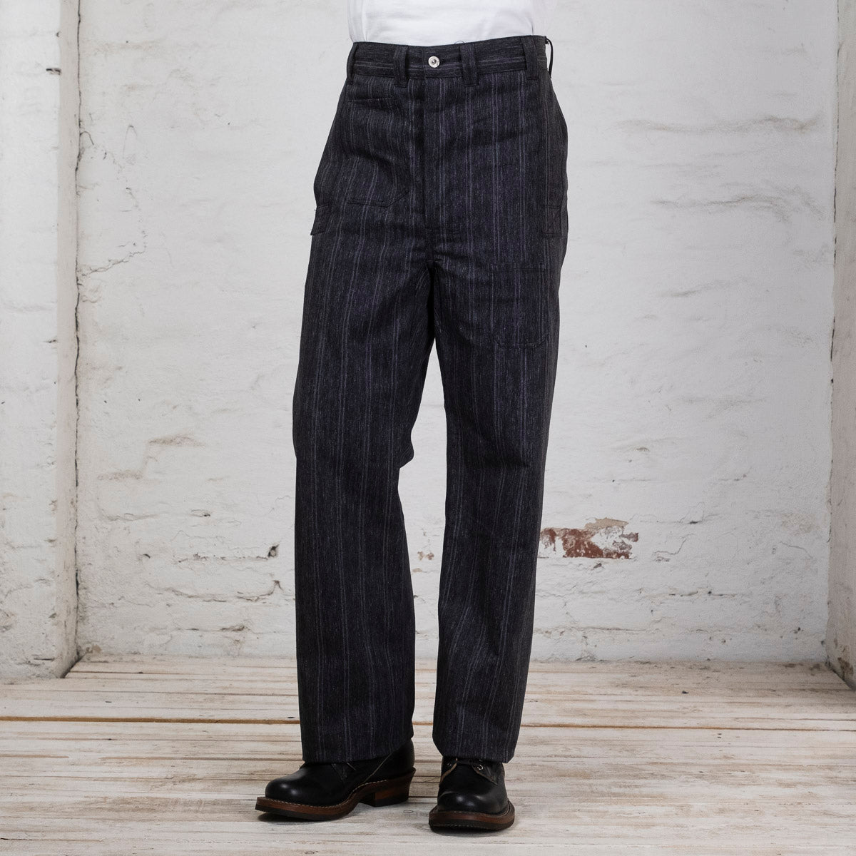 JG-01 1910s Netmaker's Trousers Stripe