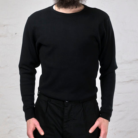 Crew Neck Amish Under Wear Black