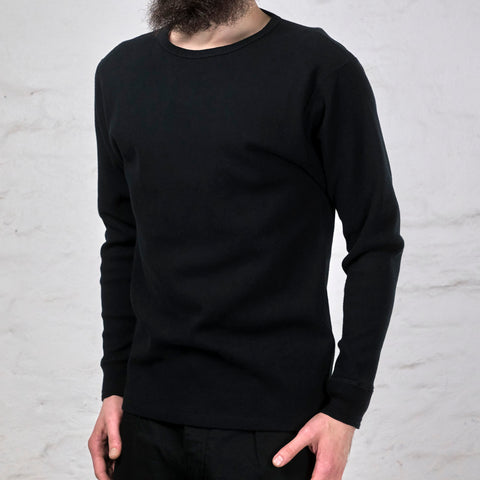 Crew Neck Amish Under Wear Black