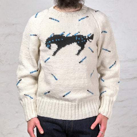 Horse Pullover Ivory