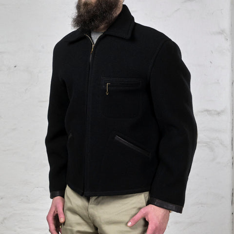 Wool Field Sports Jacket Schwarz