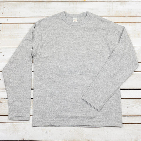 Longsleeve T-Shirt Grau Meliert