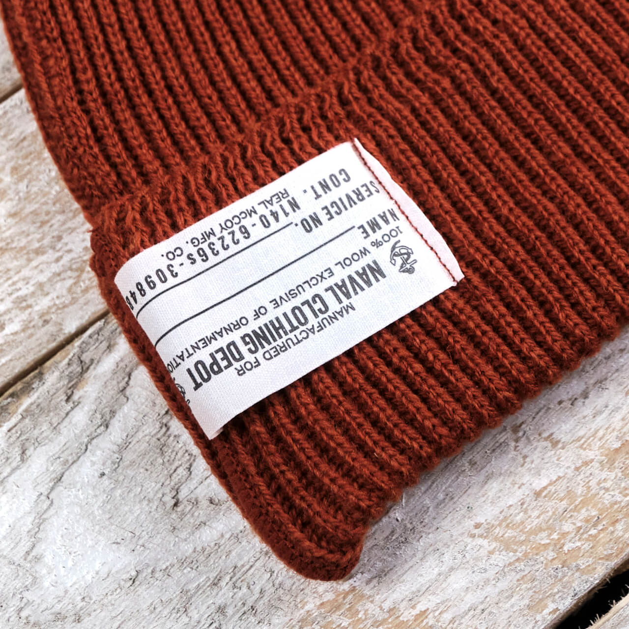 Civilian Wool Watch Cap Orange