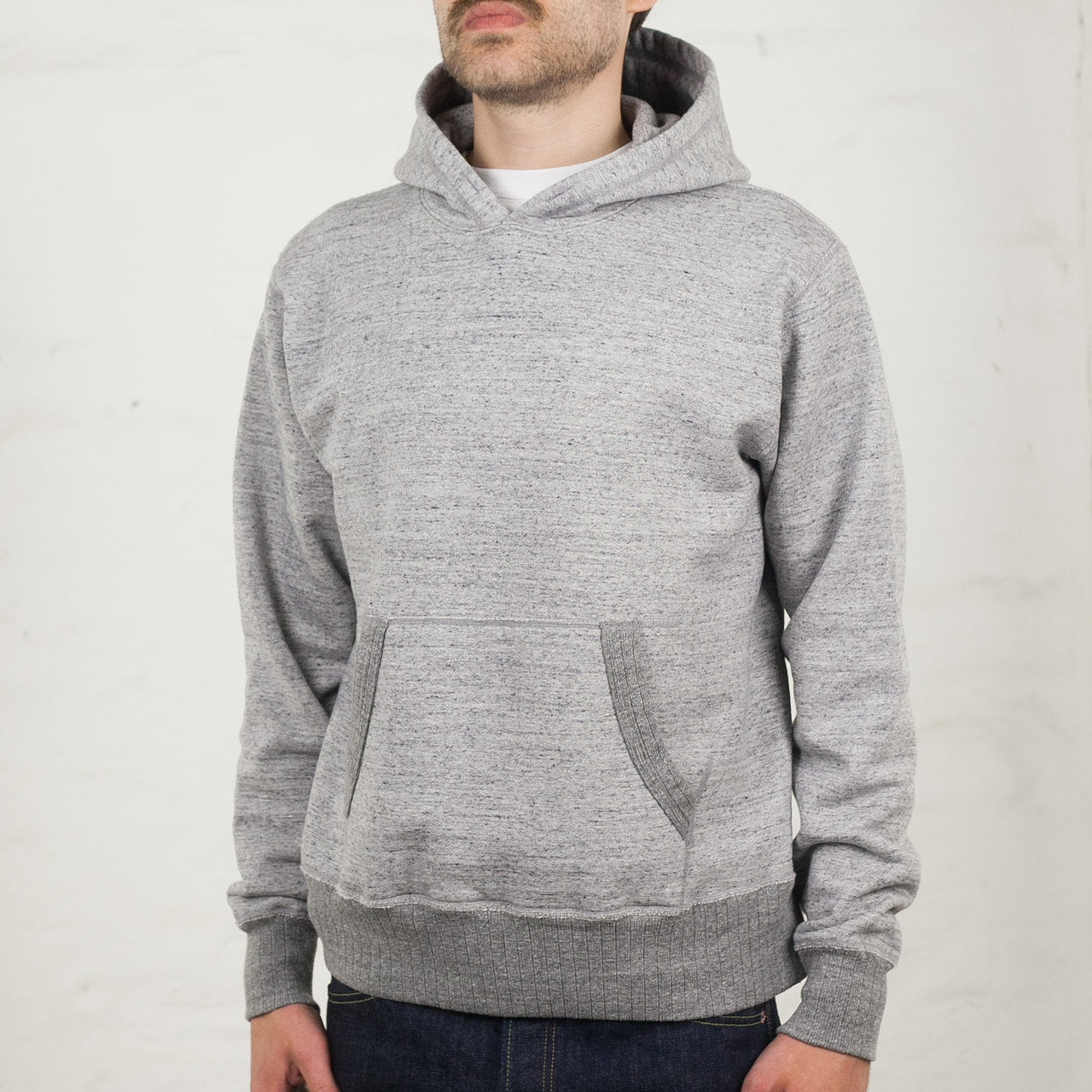 WV67729  Whitesville Hoodie Grau Meliert