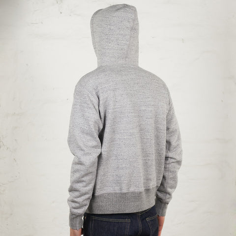 Heavy Hoodie Grau Meliert