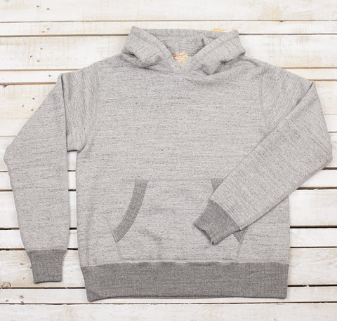 Heavy Hoodie Grau Meliert