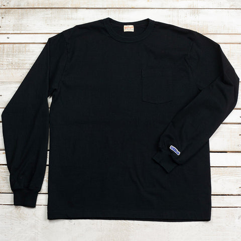 Longsleeve Pocket Tee Schwarz