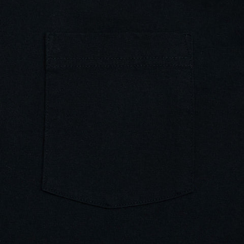 Longsleeve Pocket Tee Schwarz