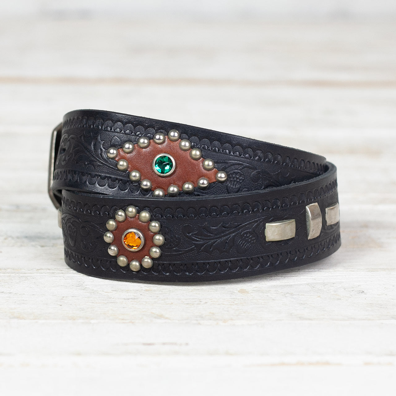 Zip Stevenson's Studded Belt Schwarz