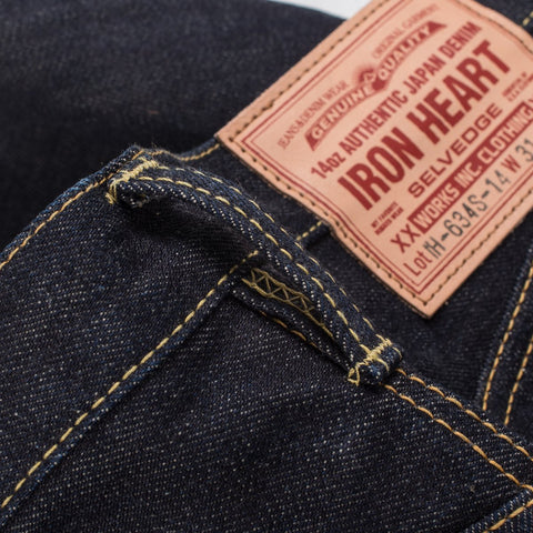 IH-634S-142 14 oz. Straight Cut Indigo