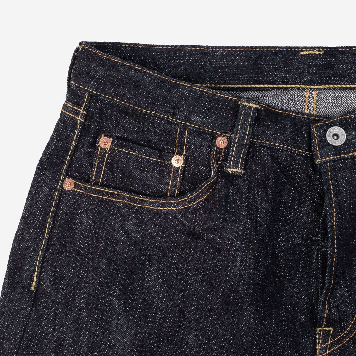 IH-634S-SLB 16oz Straight Cut Slubby Denim