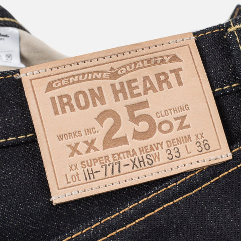 IH-777-XHS 25 oz. Selvedge Denim Slim Tapered Indigo