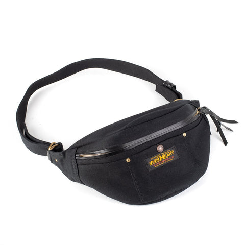 IHE-37 21oz Denim Waist Bag Schwarz