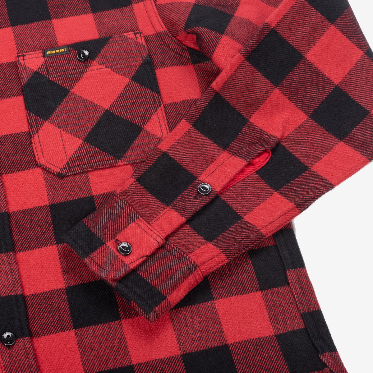 IHSH-244 Work Shirt Buffalo Check Rot