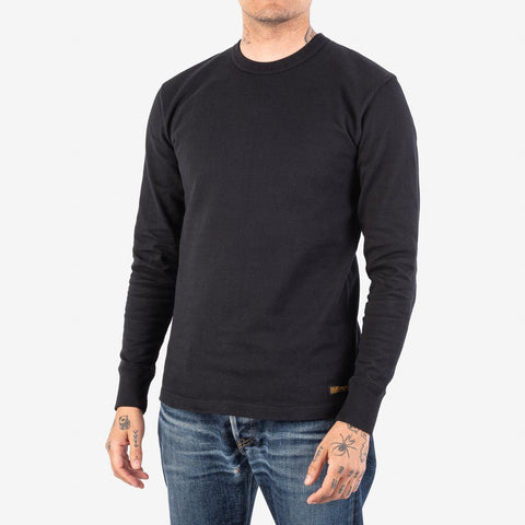 IHTL-1501-BLK 11oz Cotton Long Sleeved Sweater Schwarz